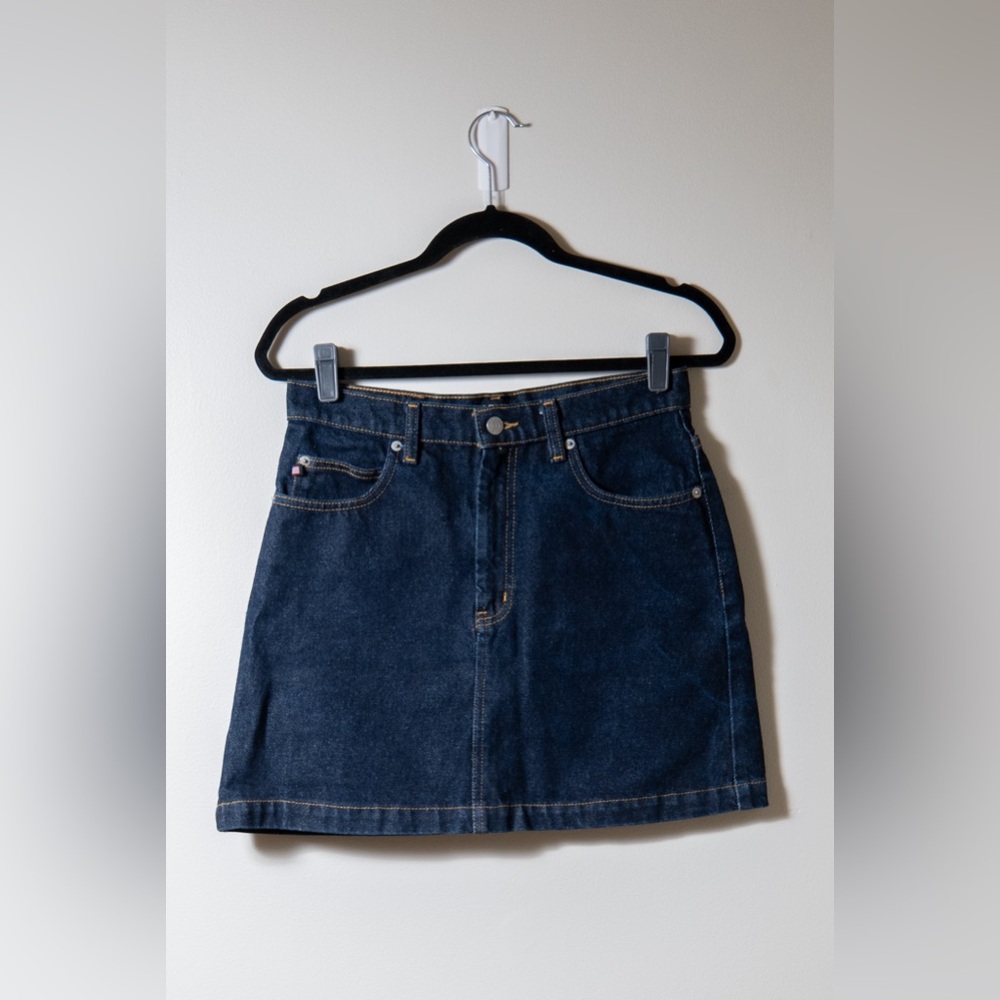 Vintage Ralph Lauren Dark Blue Mini Skirt
